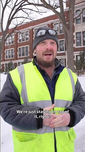 Snow Day Reality at UW-Oshkosh ❄️ Grounds Crew Works Around the Clock