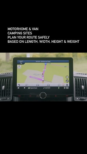 3 comments | A must for you Motorhome or van with built-in camping sites. Also plans your route quickly & safely based on your vehicle’s dimensions. KENWOOD DNR992RVS your vehicle’s co-pilot. #motorhome #motorhomes #motorhomesofinstagram #motorhomeadventures #gpsnavigation #vanlife #campervan #campervanlife #kenwooduk #loveyourjourney | KENWOOD UK Car Entertainment | Facebook