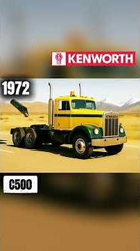 Kenworth Truck Evolution (1923-2025)