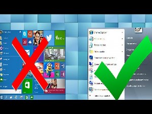 Como Poner el Menu de Inicio de Windows 7 en Windows 10