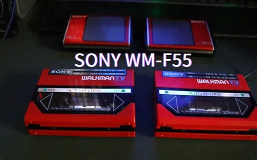 SONY WM-F55 WALKMAN磁带收音 随身听