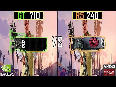 GT 710 vs R5 240 Gaming Test – Which Performs Better?
