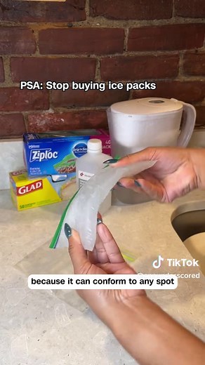 Rubbing Alcohol Ice Pack Hack: Make a Flexible Cold Pack