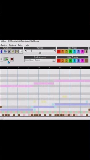 Some BB Tunes I Made #Baldi #Music #MusicMaker #baldisbasics