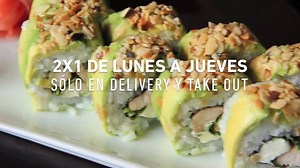 8.5K views · 72 reactions | Es #jueves y terminamos el día con el mejor #2X1 en sushi! #DisfrutaElMejorSushi | Sakura Express | Facebook
