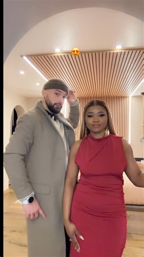 Nao Landu on Instagram: "Joyeuse saint Valentin Couple mixte #monamour❤️ #viralvideo #"