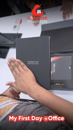 An employee enters our premises with countless dreams in mind and endless opportunities in hand. #1stdayatoffice #1stdayatCIT #CREATIVEITINSTITUTE #CareerGoals #CIT15Years | Creative IT Institute