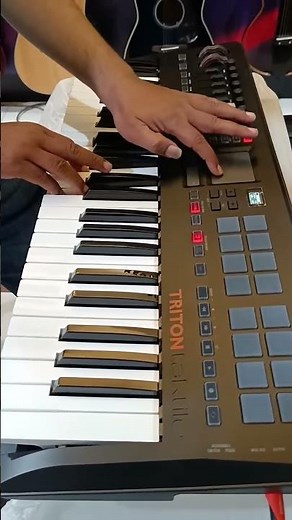 Korg Triton Taktile 49 Controller & Synthesizer || Kaoss Style Demo 🎹 #korg #korgsynth #korgsyn