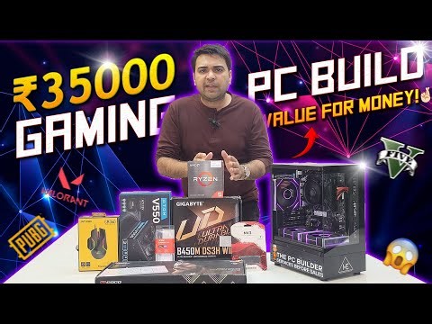 ₹35000 Best Entry Level Gaming PC Build🔥& its future Upgradable!