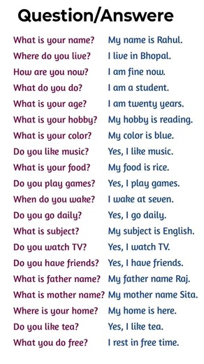 अंग्रेज़ी में सवाल जवाब करना सीखे | टॉप 20 conversation Qna Practice| English spoken practical