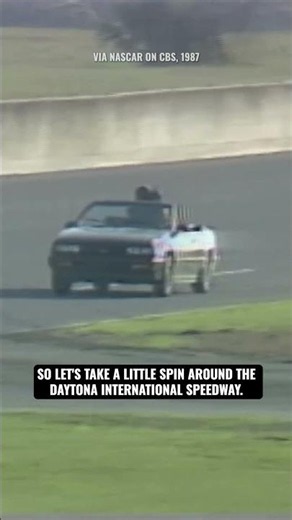 Ned Jarrett explaining speed differences in NASCAR car and regular street car