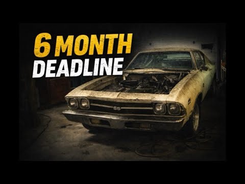 Rescuing a 1969 SS Chevelle SITTING for 37 years NOW GOING TO A DRAG AND DRIVE “6 MONTH DEADLINE”