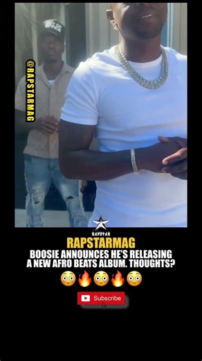 BOOSIE IS GOING AFROBEATS?! 😳🔥 NEW ALBUM DROPS OCTOBER 1
