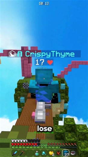 Why Making Enemies Void Wins Games #minecraft #bedwars