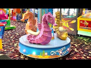 Amutec Ocean Carousel Coin Operated Kiddie Ride