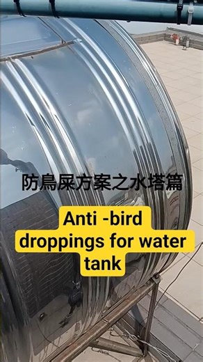 水塔防鳥糞 Anti bird droppings for water tank