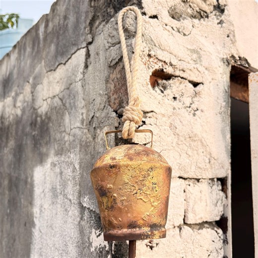 Handmade Cowbell Vintage Bell Rustic Cow Bell Hanging Bell Farmhouse Decor Metal Bell Golden Finish Christmas Bell Gift Bell, Christmas Gift - Etsy