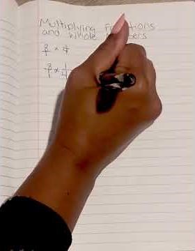 Multiplying Fractions and Whole Numbers Part 1