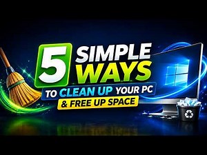 5 Simple Ways to Clean Up Your PC & Free Up Space