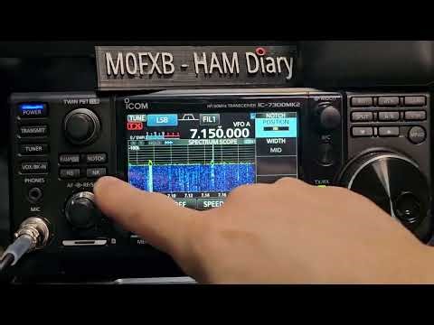 ICOM.IC,7300 MK2 - Noise Reduction & Filters