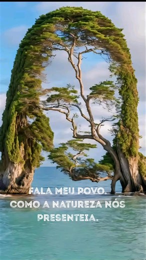 Unique Twisted Tree with Face-Like Trunk