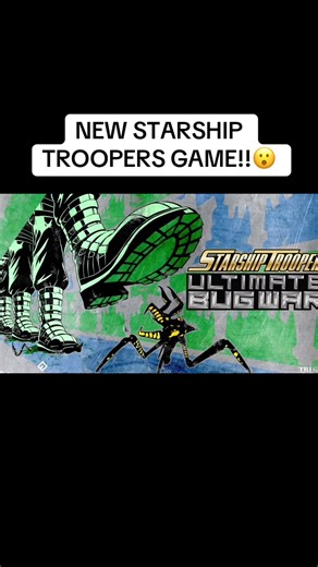 I’m so hype that we’re getting a starship troopers game with a story mode and retro graphics!!!😁 #fyp #foryoupage #videogames #gaming #gamer