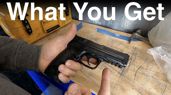 Watch WHAT YOU GET Smith & Wesson M&P 40 BB Pistol on Amazon Live