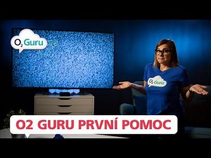O2 TV: Co dělat, když televize zrní, nebo nemá signál?