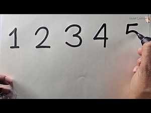 1 to 10 Writing with Reading | Learn Numbers 1-10 for Kids | Easy Number Writing Practice