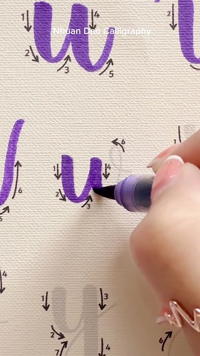 How to Write Brush Lettering Alphabet for Beginners? (Part 4) Tip: Focus on movement, not outcome. Forget the final result for a moment. Enjoy the rhythm of the strokes — that’s where real joy begins. Comment “ALPHABET” below and I’ll DM you the link to get your free worksheet. I’m using Artline brush pen for this tutorial. #alphabet #nhuandaocalligraphy #learnlettering #learncalligraphy #letteringpractice #calligraphynsip | Nhuan Dao Calligraphy 101