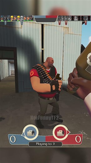 Demoman can't get over the loss of Heavy