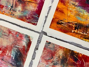 Deckled Edges - Creating Soft Torn Edges For Your Art | DENISE LOVE | Skillshare