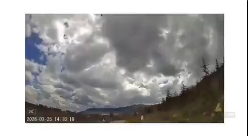 ⚡️⭕️ Insane dashcam footage of a Hezbollah rocket falling only meters in front of the car of a settler in the north on March 25th