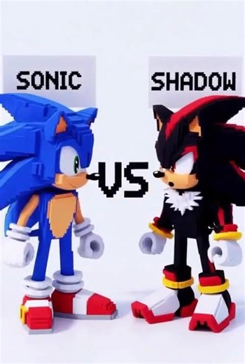 Shadow Minecraft Vs Sonic Thehedgehog #sonic #shadow
