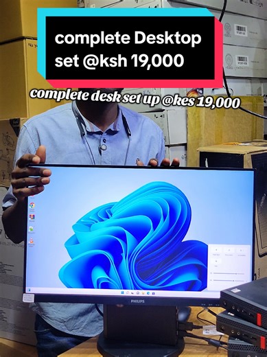 Complete Desktop Set for Minimalist Solutions at Ksh 19,000