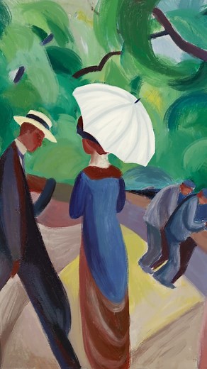 Getting lost in the colourful worlds of the Expressionists. 🎨 See these exhilarating paintings up-close in Expressionists: Kandinsky, Münter and The Blue Rider, at Tate Modern until 20 October. Members go free. 🎟️ https://bit.ly/3I2N9J1 | Tate