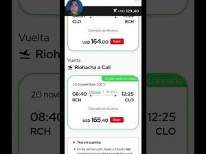 Como reservar tu vuelo por la aplicación de AVIANCA paso por paso.