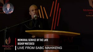 @Lebo Ndiya @Brown Mosiapoa and Obakeng Moseki kafa Memorial service yaga Bishop Daniel Matebesi | Obakeng Moseki