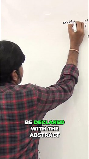 Java: Abstract Classes Explained Simply with 'Bus' Example #shorts