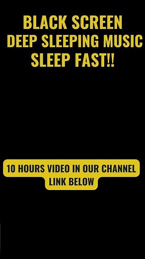 10HOURS Sleep Music 432hz Healing Frequency BLACK SCREEN~Fall Asleep Fast Music~ DARK SCREEN