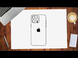 How To Draw IPhone 15 Pro Max