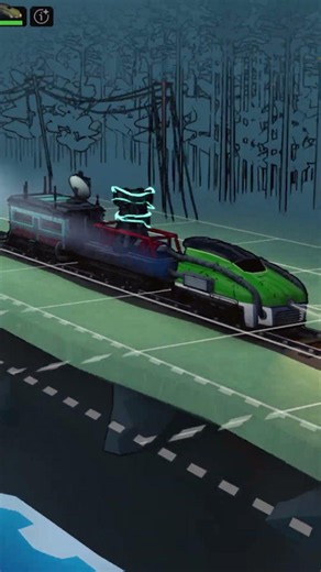 train ASMR #trains #asmr #indiegame #gaming #deckbuilding #roguelike #strategygames