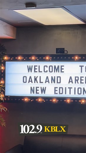 The New Edition Way Tour with Boyz II Men and Toni Braxton kicked off here at Oakland Arena last night 🎶 | 102.9 KBLX