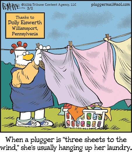 Pluggers Comic Strip 2026-03-02 | Comics Kingdom