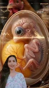 Inside a Chicken Egg: How a Chick Develops Day by Day! 🥚🐣#shorts