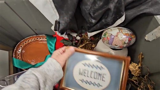 130K views · 2.5K reactions | I was trying to rescue these items as they were taking the bins away at the Goodwill Outlet | Julie's Designs & Signs | Facebook