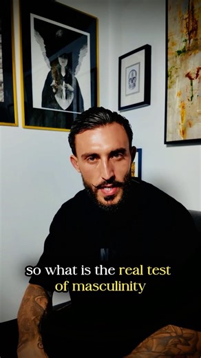 The Real Test of Masculinity #masculineenergy #mensdatingadvice #shorts