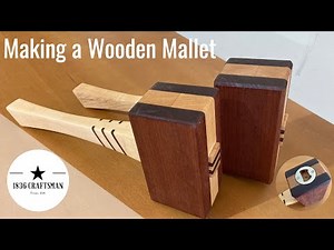 Making a Woodworking Mallet || Easy DIY Mallet