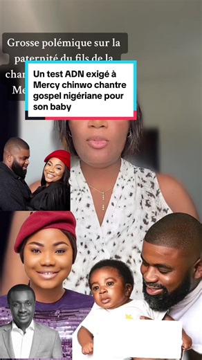 Grosse polémique autour du fils de Mercy Chinwo : Test ADN exigé ?