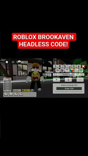 #roblox HEADLESS CODE!2025 NEW